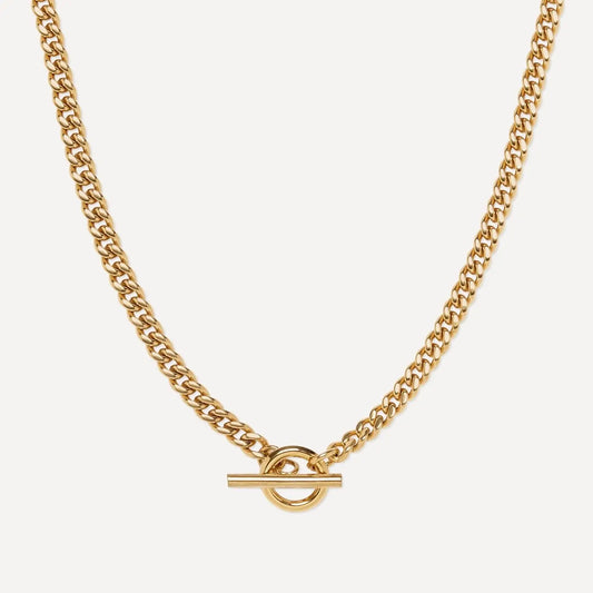 Nula Chunky Gold Chain Necklace